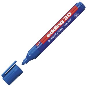 Marker briljant za papir 1,5-3 mm Edding 30 plavi