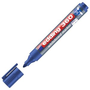 Marker za bijelu ploču 1,5-3 mm Edding 360 plavi