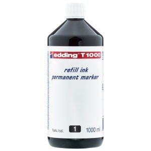 Tinta za marker permanentni 1000ml Edding T1000 crna