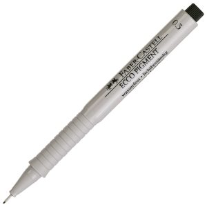 Flomaster za tehničko crtanje 0,3 mm Ecco Pigment Faber-Castell 166399 crni