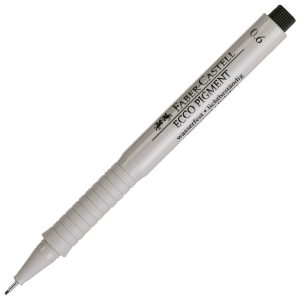 Flomaster za tehničko crtanje 0,6mm Ecco Pigment Faber-Castell 166699 crni