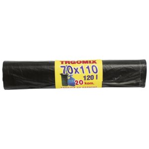 Vreća za smeće 120L 70x110cm HD pk20 Trgomix