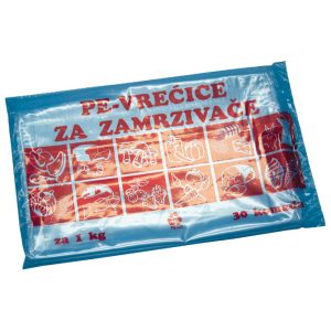 Vrećica pvc za domaćinstvo LD 1kg pk30 Metaloplast