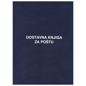 Obrazac B-143a dostavna knjiga za poštu Fokus