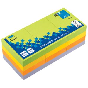 Blok samoljepljiv  40×50 mm 12x100L Spring Global Notes 5653-76 neon sortirano