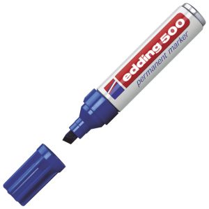 Marker permanentni 2-7 mm Edding 500 plavi