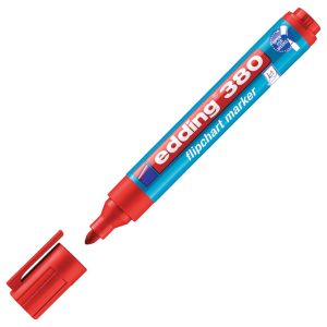 Marker Flipchart 1,5-3mm Edding 380 crveni