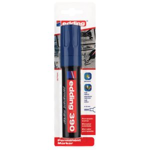 Marker permanentni 4-12 mm Edding 390/1 plavi blister