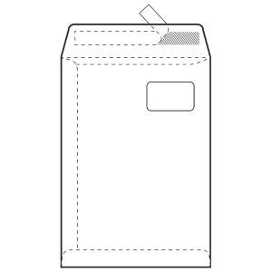 Kuverte – vrećice C4-PD BB strip 90g pk250 Fornax