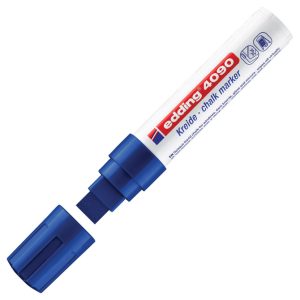 Marker-kreda za staklo 4-15 mm Edding 4090 plavi