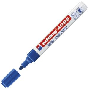 Marker-kreda za staklo 2-3 mm Edding 4095 plavi