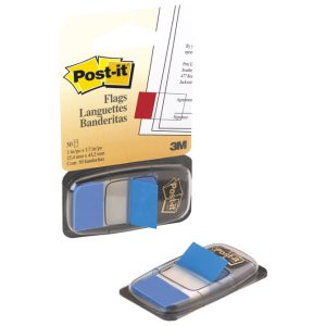 Zastavica 25,4×43,2 mm 50L Post-it 3M.680-2 plava blister