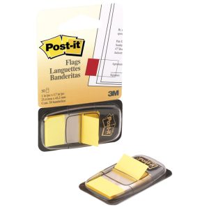 Zastavica 25,4×43,2 mm 50L Post-it 3M.680-5 žuta blister