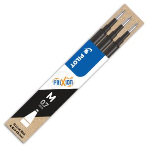 Uložak za roler 0,7mm Frixion piši-briši pk3 Pilot BLS-FR7-B-S3 crni