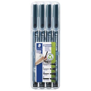 Marker OHP permanentni pk4 Lumocolor Staedtler 31-9WP4GS crni