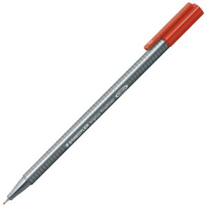 Flomaster fineliner 0,3 mm Triplus Staedtler 334-2 crveni