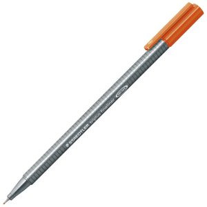 Flomaster fineliner 0,3 mm Triplus Staedtler 334-4 narančasti