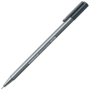 Flomaster fineliner 0,3 mm Triplus Staedtler 334-8 sivi