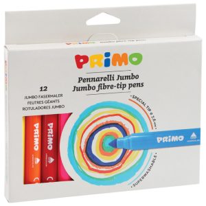 Flomaster školski  12boja Primo Jumbo CMP.603JUMBO12 blister