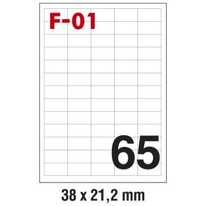 Etikete ILK  38×21,2 mm pk100L Fornax F-01