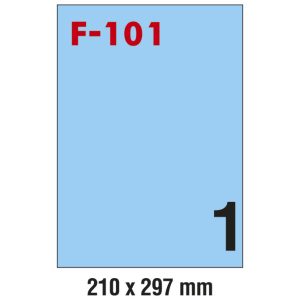 Etikete ILK 210×297 mm pk100L Fornax F-101 plave