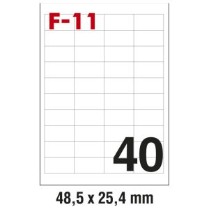 Etikete ILK  48,5×25,4mm pk100L Fornax F-11