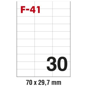 Etikete ILK  70×29,7mm pk100L Fornax F-41