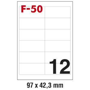 Etikete ILK  97×42,3 mm pk100L Fornax F-50