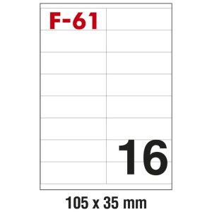 Etikete ILK 105×35 mm pk100L Fornax F-61