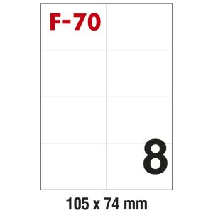 Etikete ILK 105×74 mm pk100L Fornax F-70