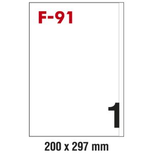 Etikete ILK 200×297 mm pk100L Fornax F-91