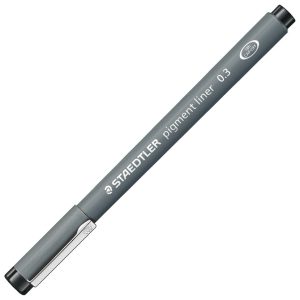 Flomaster za tehničko crtanje 0,3 mm pigment liner Staedtler 308 03-9 crni