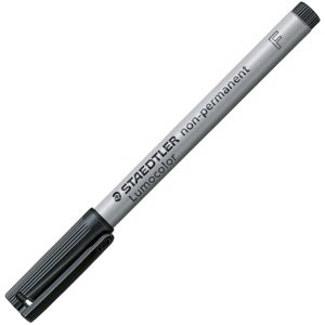 Marker nepermanentni 0,6mm reciklirani Lumocolor Staedtler 316-9 crni