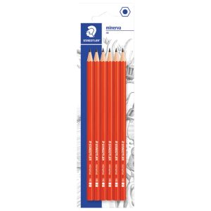 Olovka grafitna HB Minerva pk6 Staedtler 13060BK6DA blister