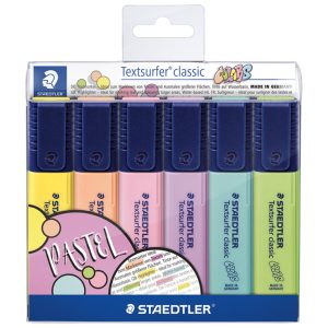 Signir 1-5 mm pastel classic Staedtler 364 CWP6 6boja