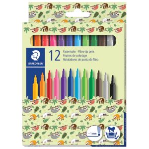 Flomaster školski  12boja Pattern Mix Staedtler 325 PMC12