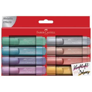 Signir 1-5mm 46 Metallic kartonska kutija Faber-Castell 154689 8boja blister