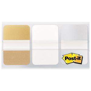 Zastavica 25,4x38mm 3bojex12L super čvrste Post-it 3M.686 metalik blister