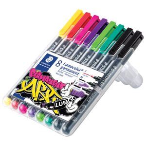 Marker permanentni pk8 Lumocolor Staedtler 31-S WP8 sortirano