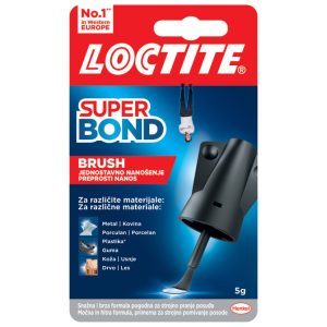 Ljepilo trenutačno  5g s četkicom Loctite Super Bond Brush 5G Henkel 2733278(2956781) blister