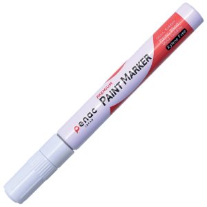 Marker permanentni lakirajući 2-4 mm Penac bijeli