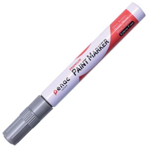 Marker permanentni lakirajući 2-4 mm Penac srebrni