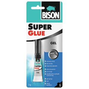 Ljepilo trenutačno  3g Super Glue Gel Bison L0404001 blister