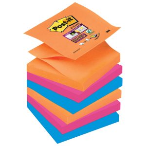 Blok samoljepljiv “Z” 76x76mm 6x90L Post-it Super Sticky Bangkok 3M.R330-6SS-EG