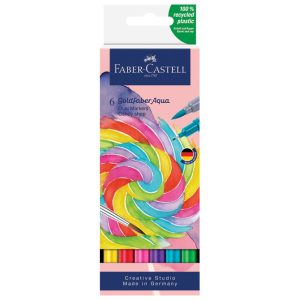 Marker obostrani akvarel  6boja Candy shop Goldfaber Faber-Castell 164528 sortirano blister