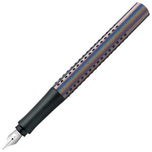 Nalivpero Grip 2011 (F) Glam Faber-Castell 140843 biserno srebrna