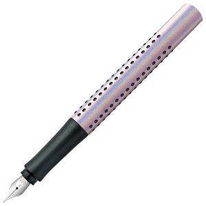 Nalivpero Grip 2011 (F) Glam Faber-Castell 140845 biserno bijela