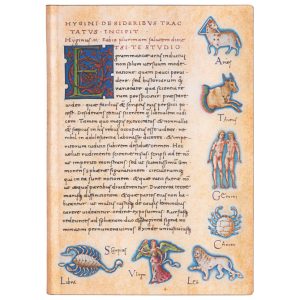 Notes 13x18cm-midi crte  88L bez zatvaranja Astronomica Flexis Paperblanks FB7289-8