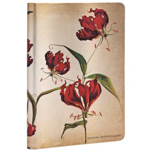 Notes  9,5x14cm-mini crte  88L s gumicom Gloriosa Lily Paperblanks PB3574-9