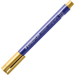 Marker nepermanentni 2,8mm Metallic calligraphy Staedtler 8325-11 zlatni